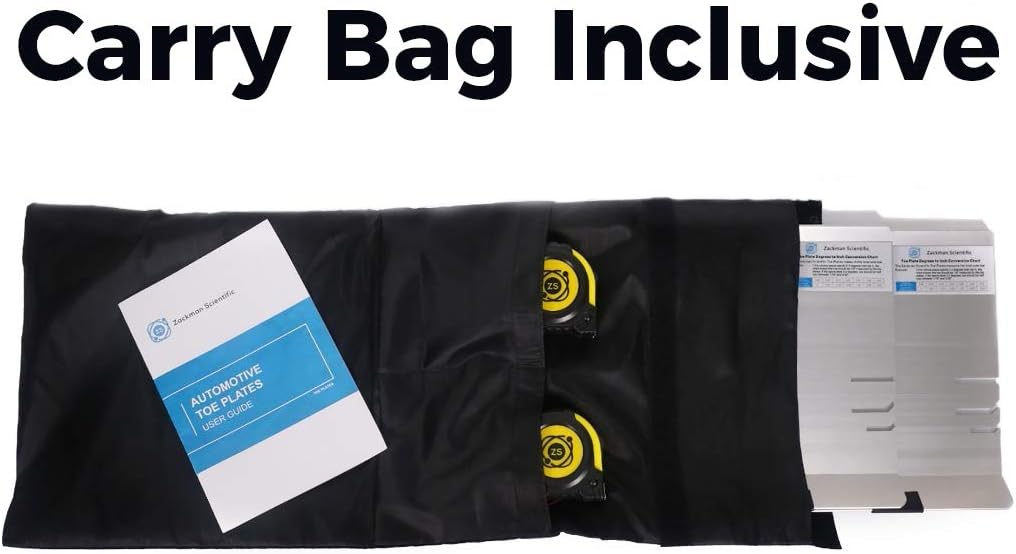 Toe Plates with Slots and Storage Bag Q1381