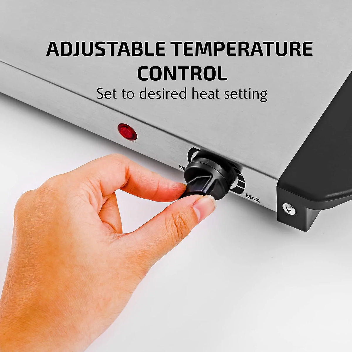 Silver Electric Warming Tray E628534