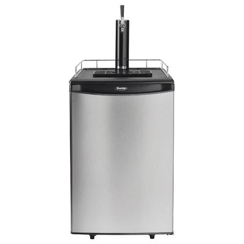 5.4 cft Single Tap Keg Cooler in Stainless P24098