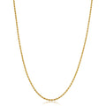 10k Yellow Gold Rope Chain Necklace H16098