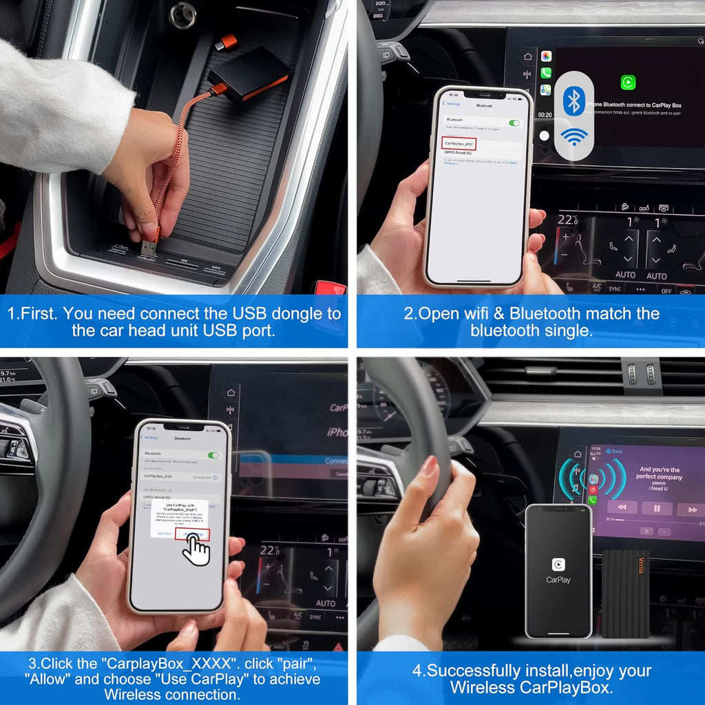 Wireless CarPlay Adapter Pack of 2 R64230