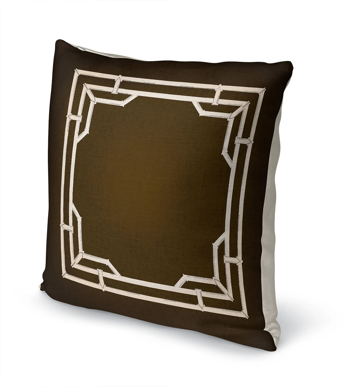 Bamboo Brown Accent Pillow Z9235