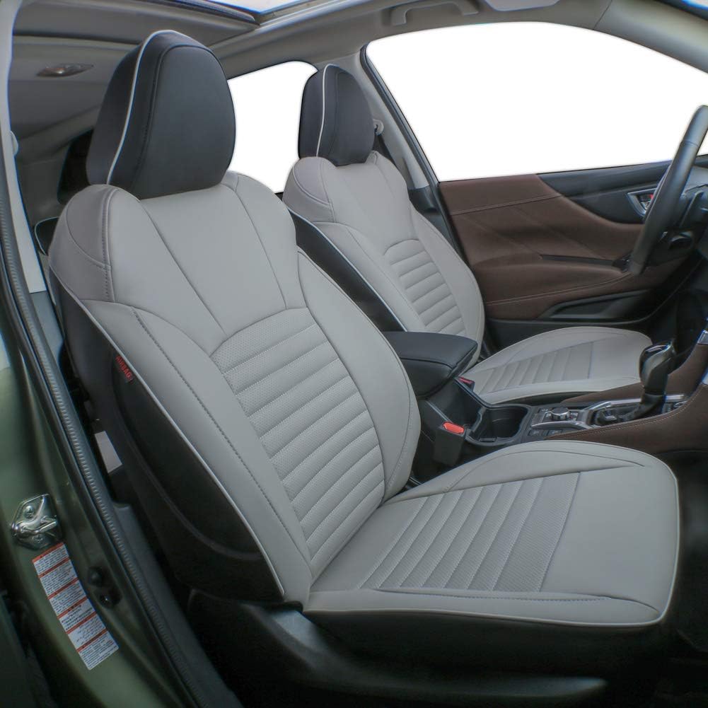 Black Leatherette Car Seat Covers Q11604