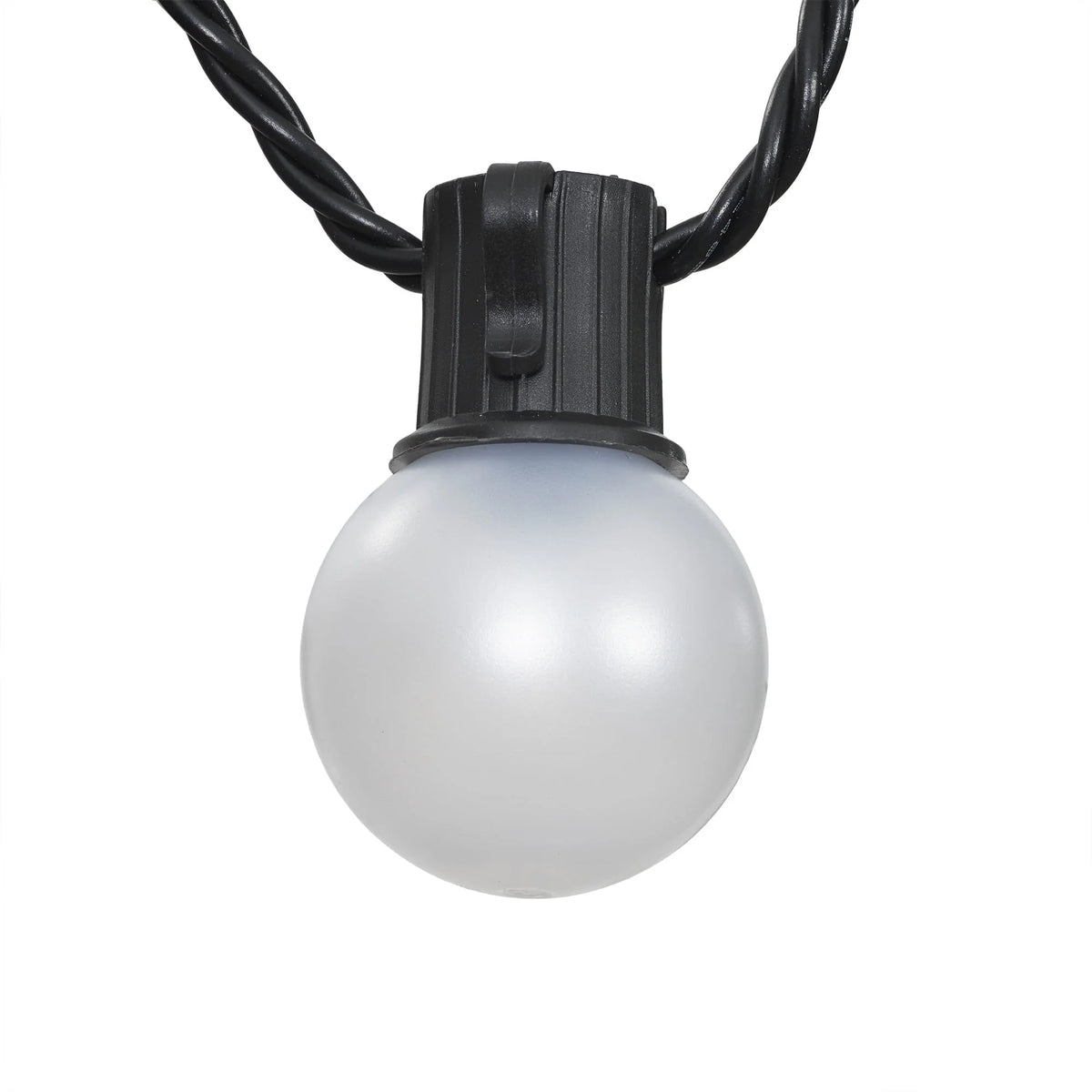 20-Count LED Frosted Globe Outdoor String Lights T79176