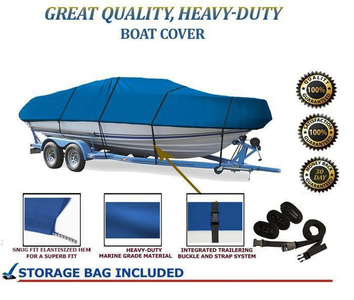 Blue Boat Cover H270
