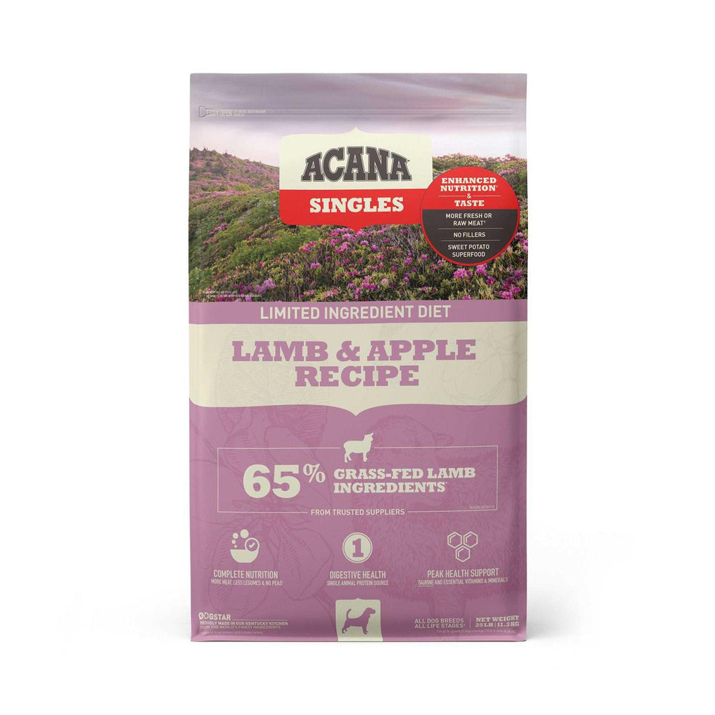 Grain-Free Lamb & Apple Dry Dog Food, 22.5-lb bag K6986