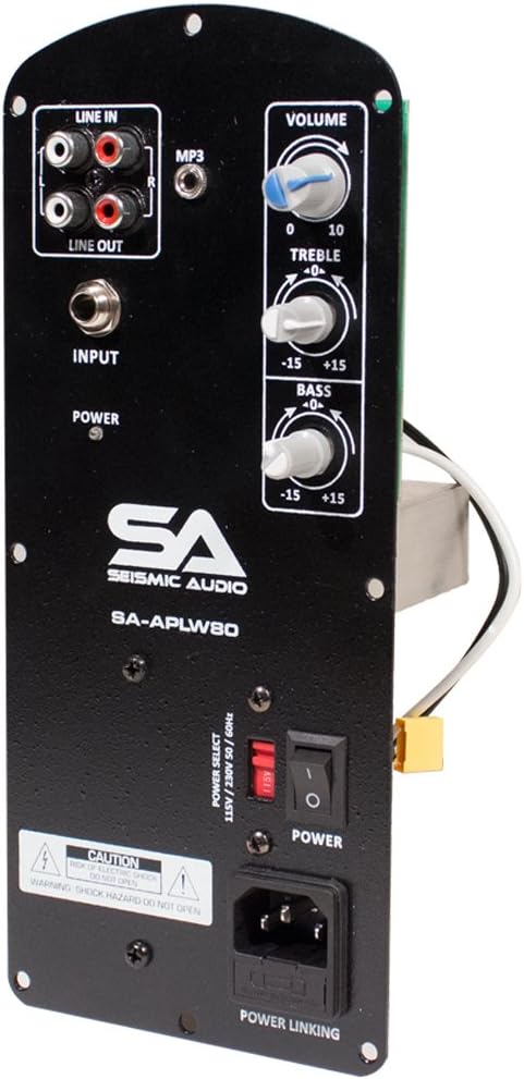 120 Watt Class AB Plate Amplifier for Loudspeaker Cabinets M16062