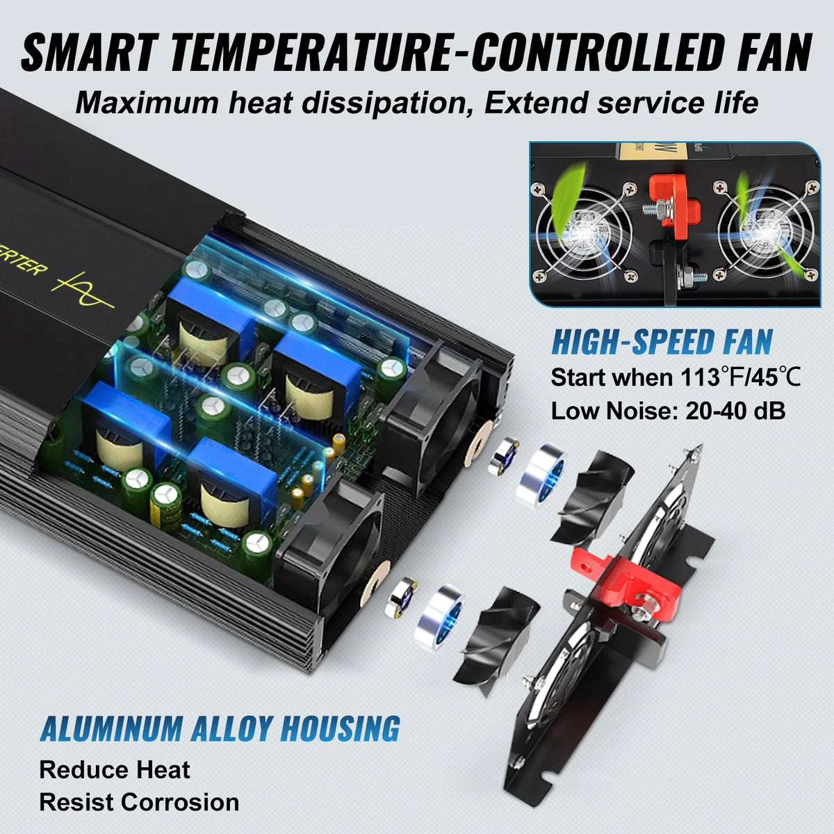 2500 W Pure Sine Wave Inverter M483