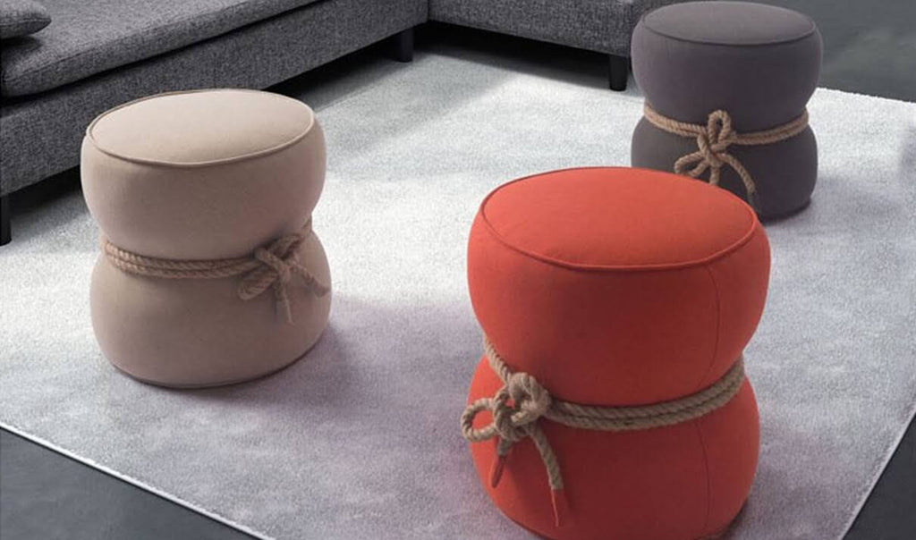 Orange Ottoman R3553