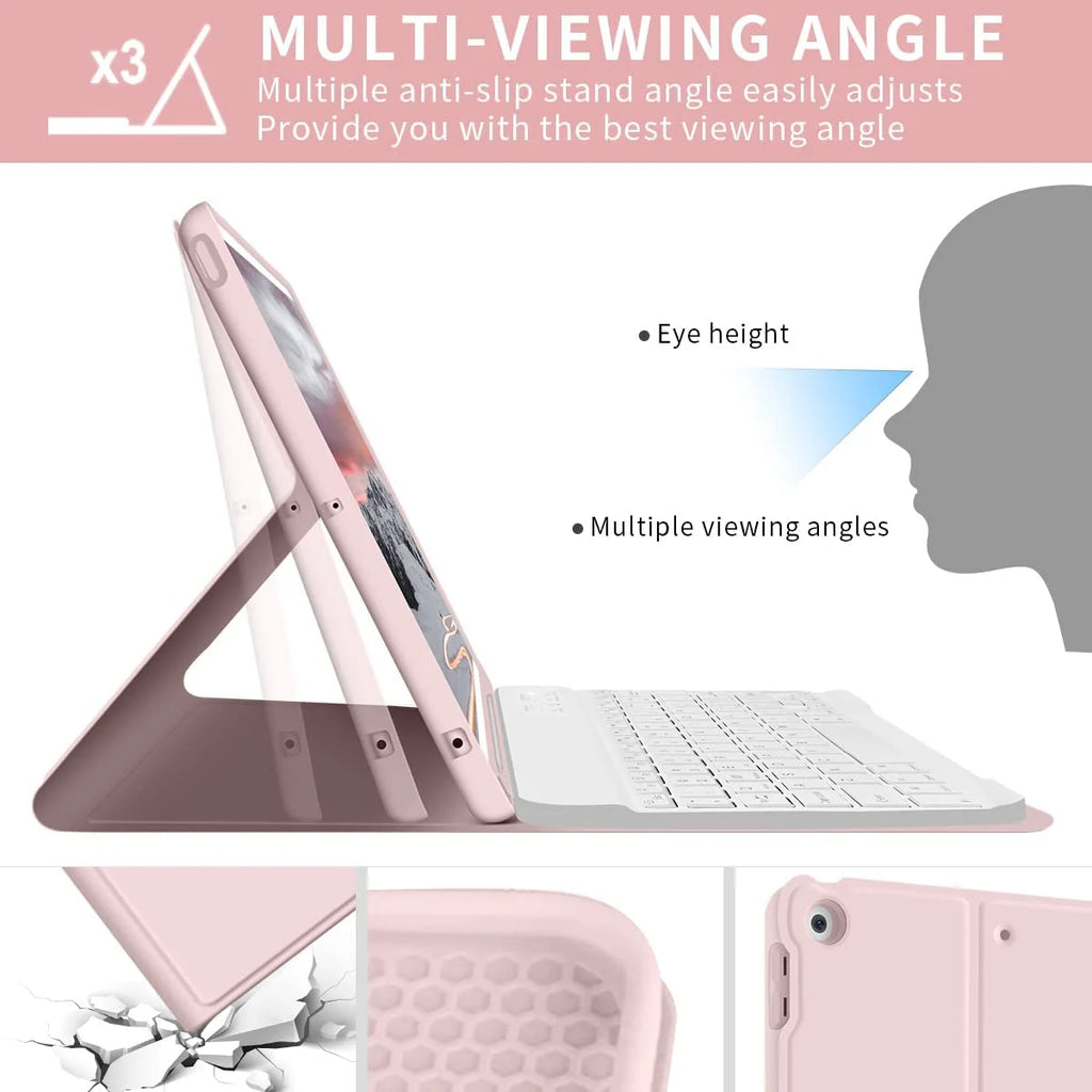 Keyboard Case with Pencil Holder for iPad 9.7 Inch L34301