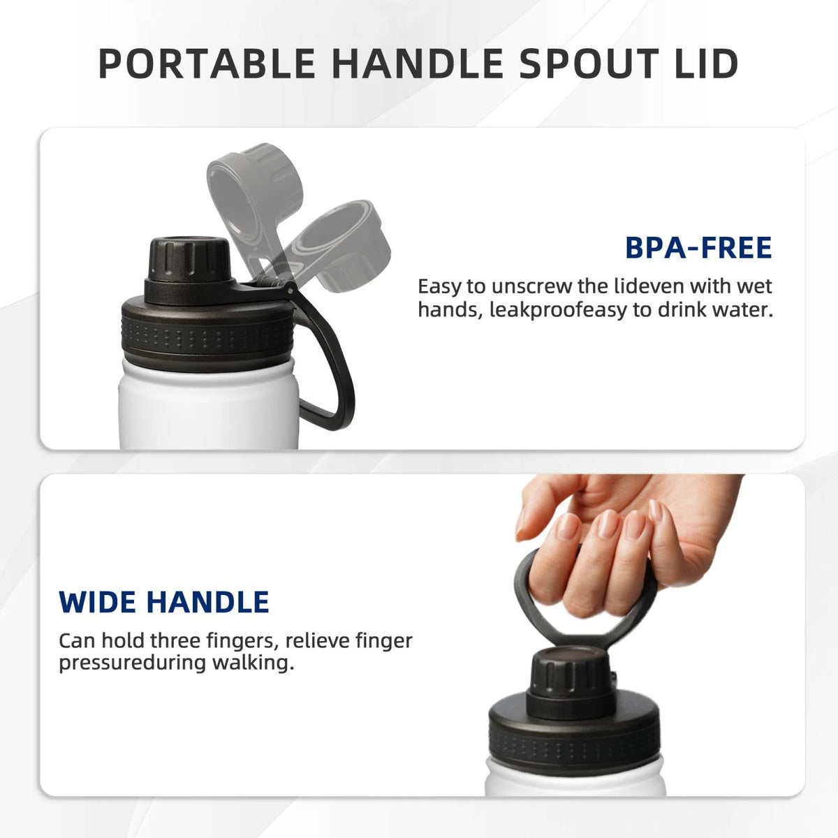 Insulated Stainless Steel Water Bottle 18OZ D4292