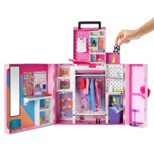 Barbie Dream Closet Playset with 35+ Doll Clothes & Accessories Q2424