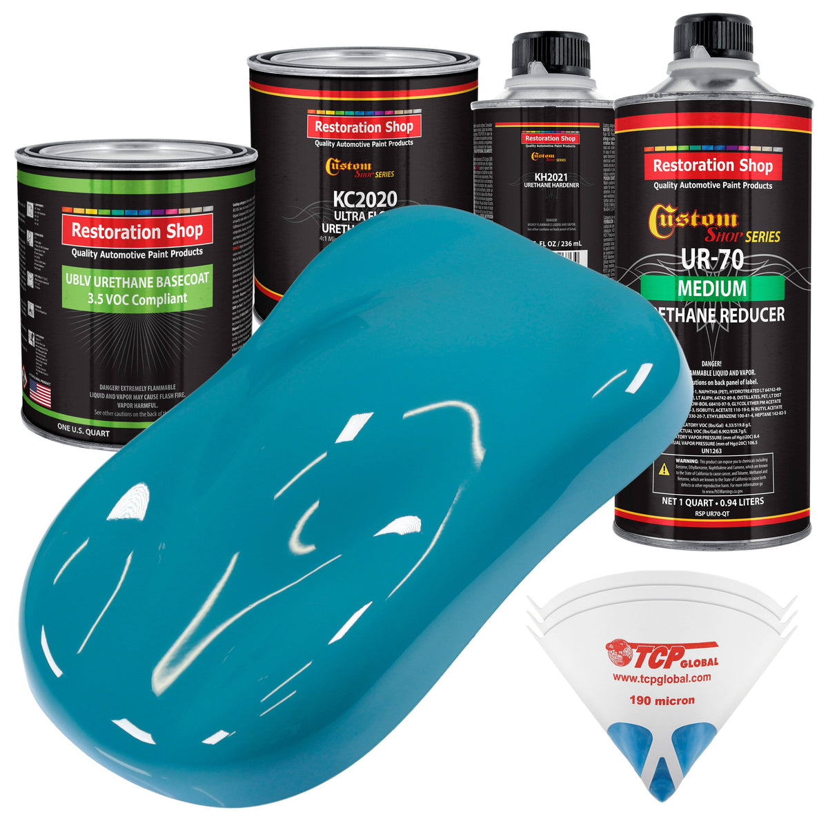 Low VOC Urethane Basecoat Car Auto Body Paint Kit X47373