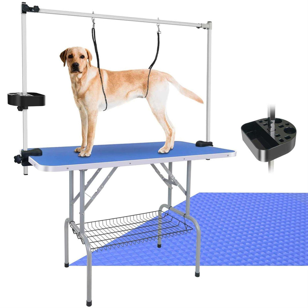 45” Foldable Heavy Duty Dog Grooming Table with Tool Holder O9530