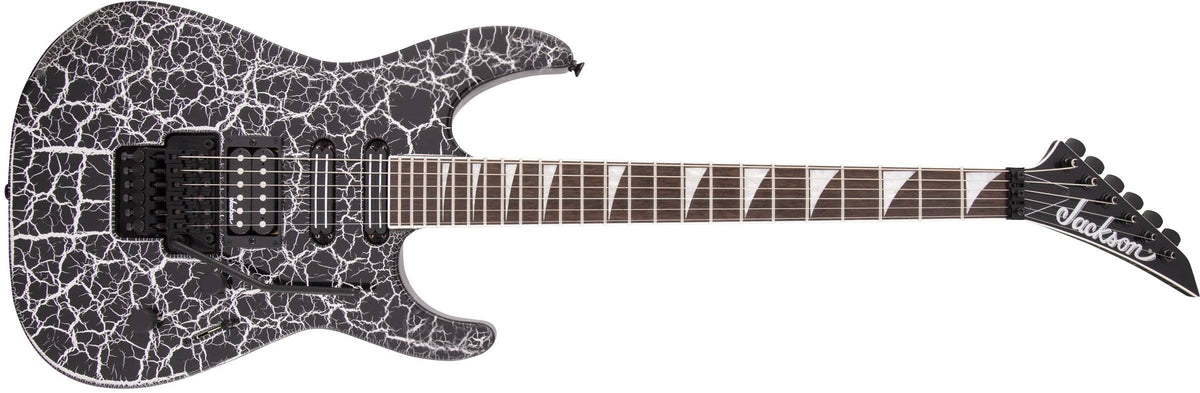 Silver Crackle Electric Guitar O735770