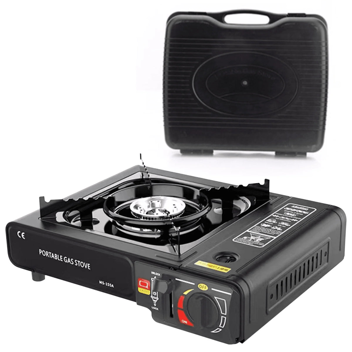 Portable Butane Camping Stove with Carrying Case X23164