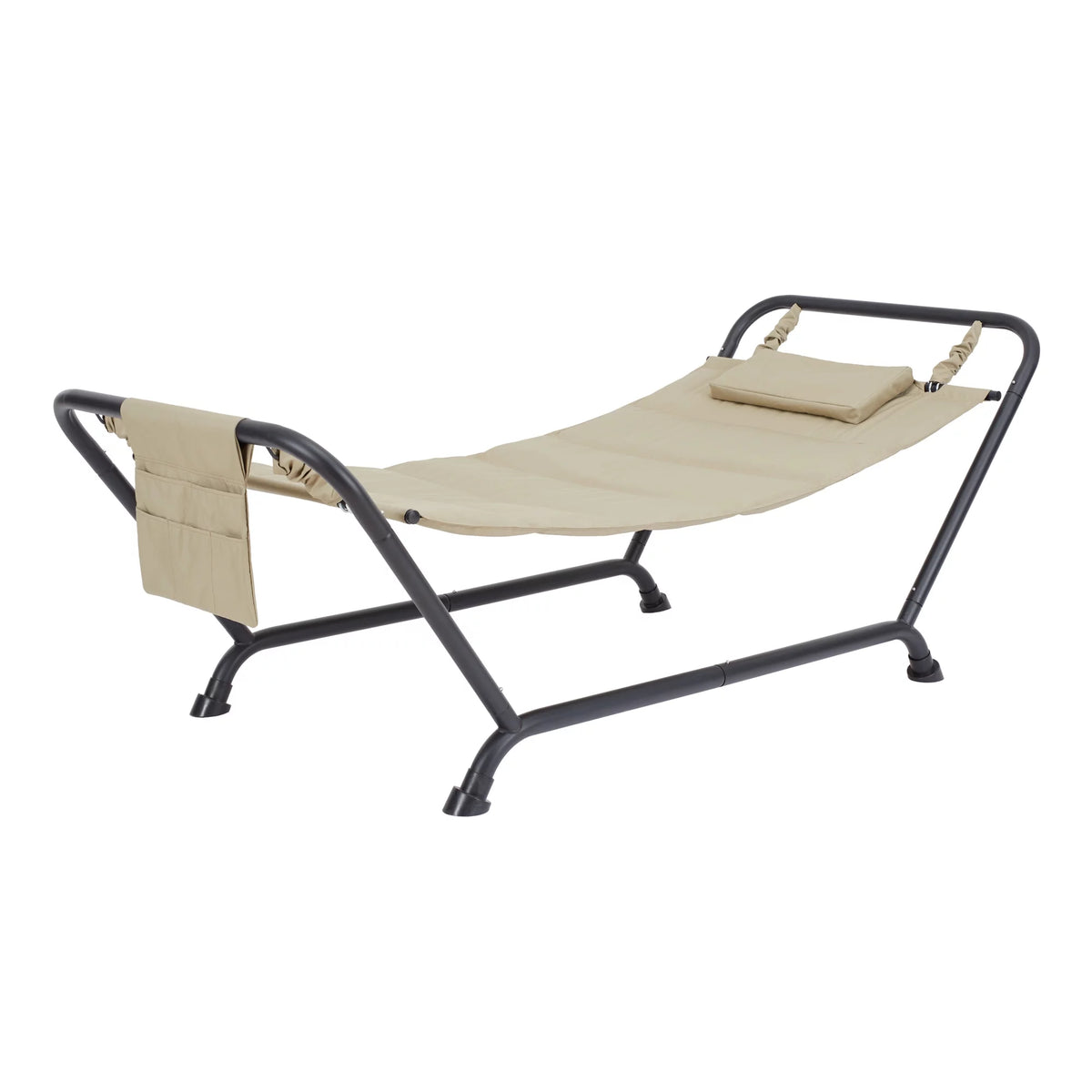 Polyester Hammock with Stand and Pillow V8184