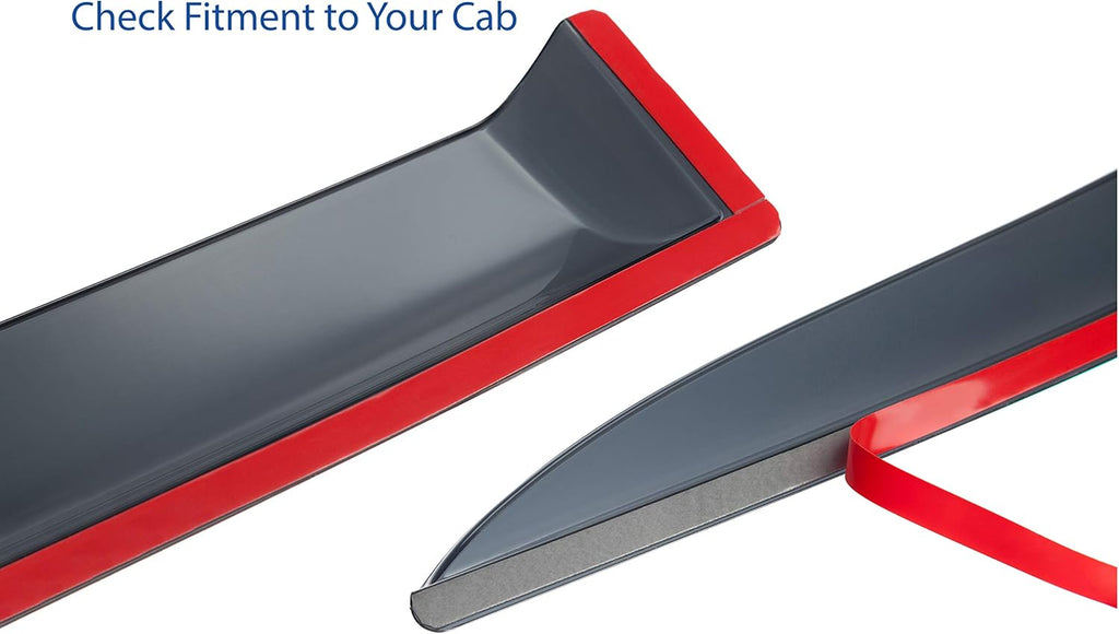 Tape-on Window Deflectors 4 pcs G94225