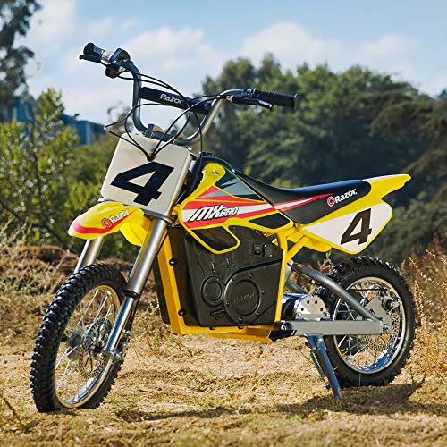 Yellow Electric Motocross Off-road Bike A642804