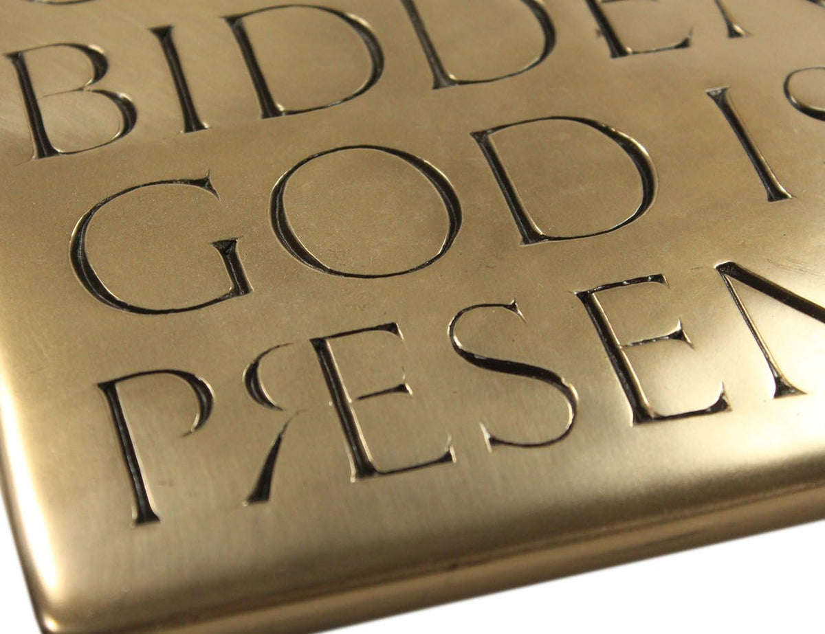 Irish Plaque Resin Casting Bronze Coated 8 1/4 Inches Tall by 6 3/4 Inches Wide Pack of 2 L8265