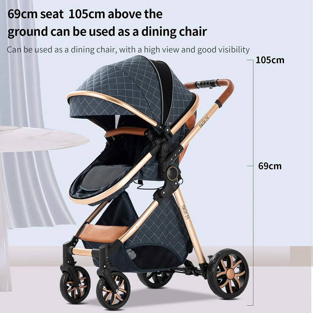 Baby Travel System Stroller with Safety Car Seat and Base Set L910