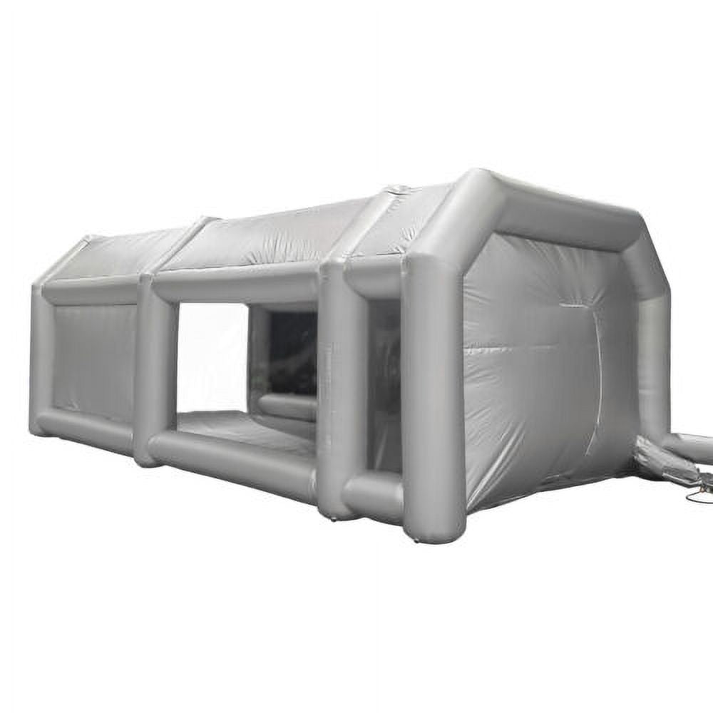 Inflatable Paint Spray Booth Work Tent with Filter System 26*15*10 Ft Q522