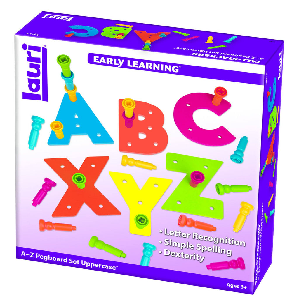Pegboard Set with Pegs A-Z (Uppercase) I1665