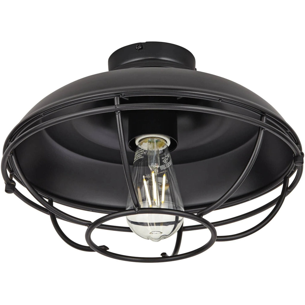 Matte Black LED Ceiling Fan Light Kit C17669