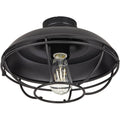 Matte Black LED Ceiling Fan Light Kit C17669