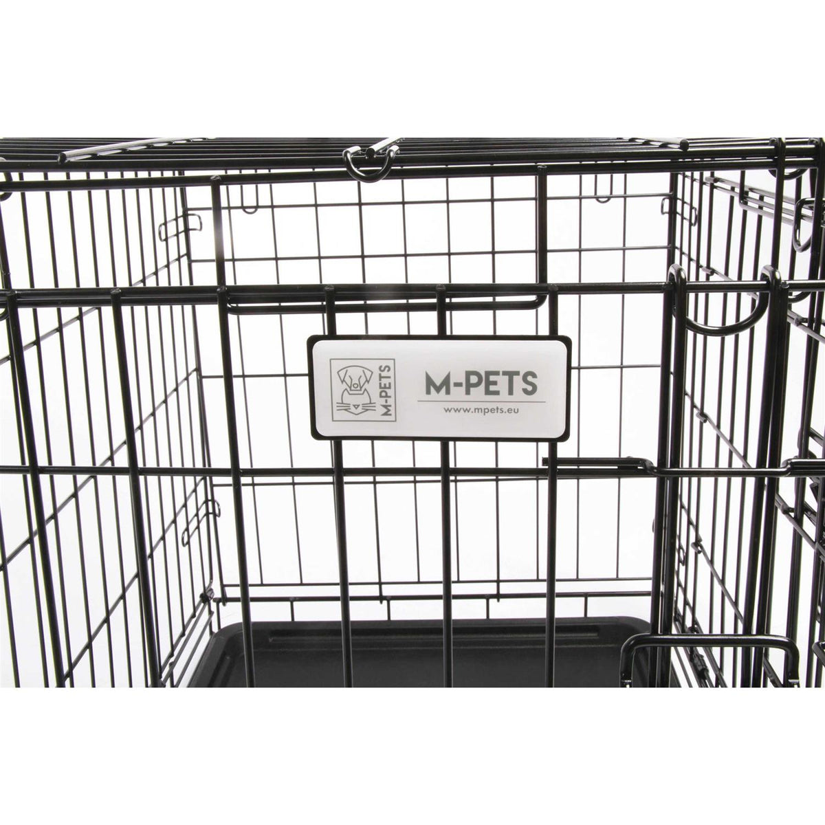 2-Door Folding Dog Crate L354319