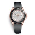 Golden Diamond Dial Rubber Strap 40mm R452