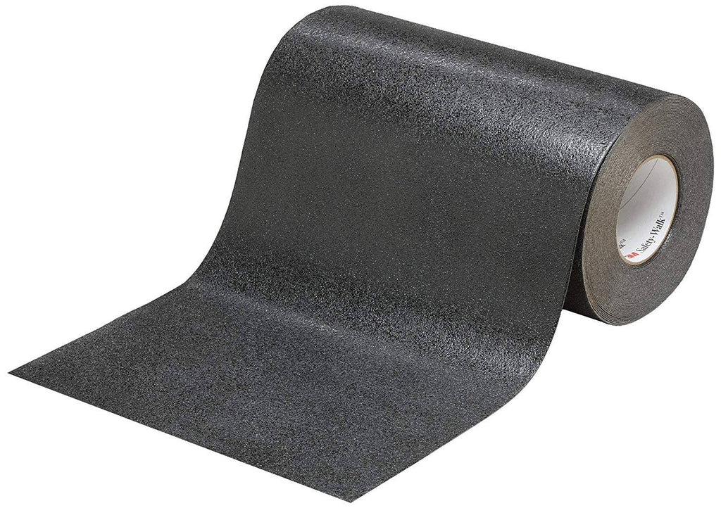 Black Slip-Resistant Tapes and Treads, 18 in x 60 ft, Roll M58297