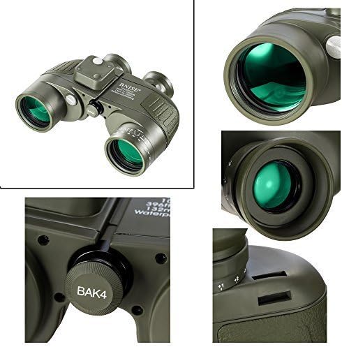 10x50 Waterproof Fogproof BAK4 Binoculars with Harness Strap C354916