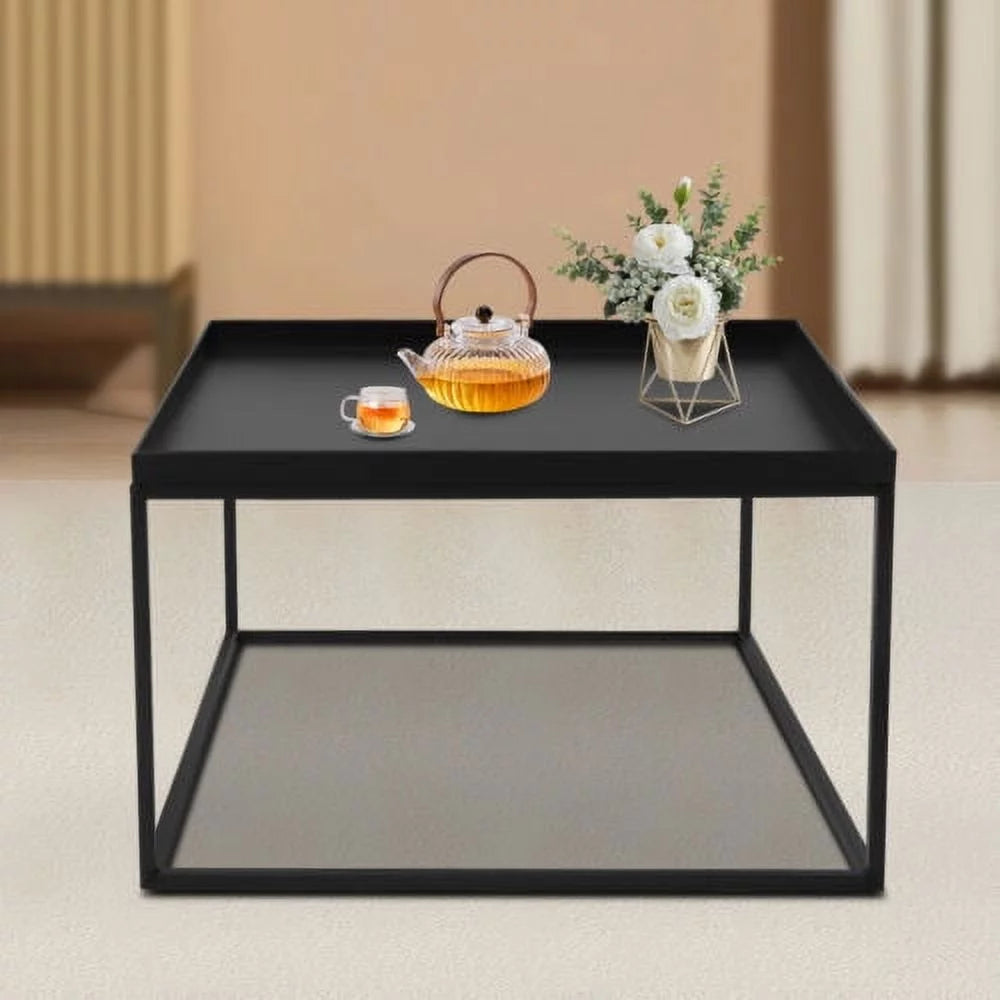 Square Coffee Table End Side Table Display Stand I976