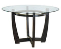 Round Table in Cappuccino R170826