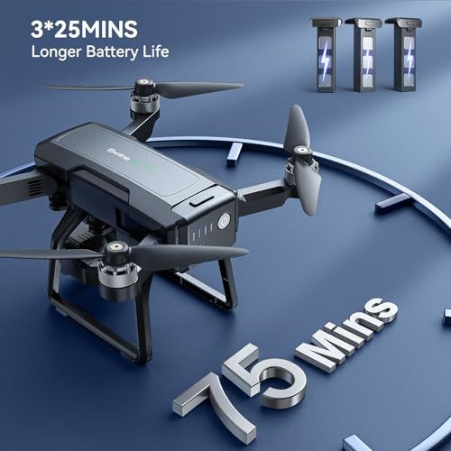 6K UHD Camera Drone with 3-Axis Brushless Gimbal and GPS Smart Control K6918