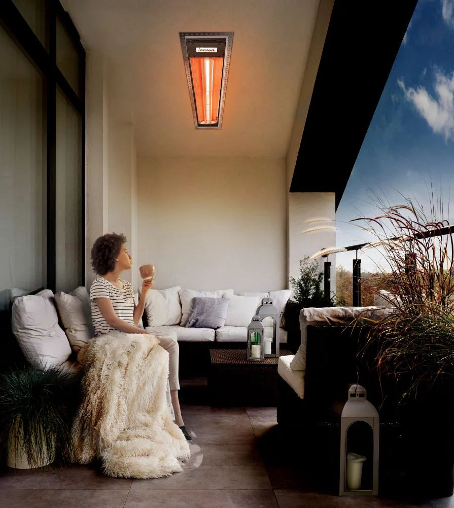 4000 Watt Electric Infrared Dual Element Heater Stainless Steel U4565