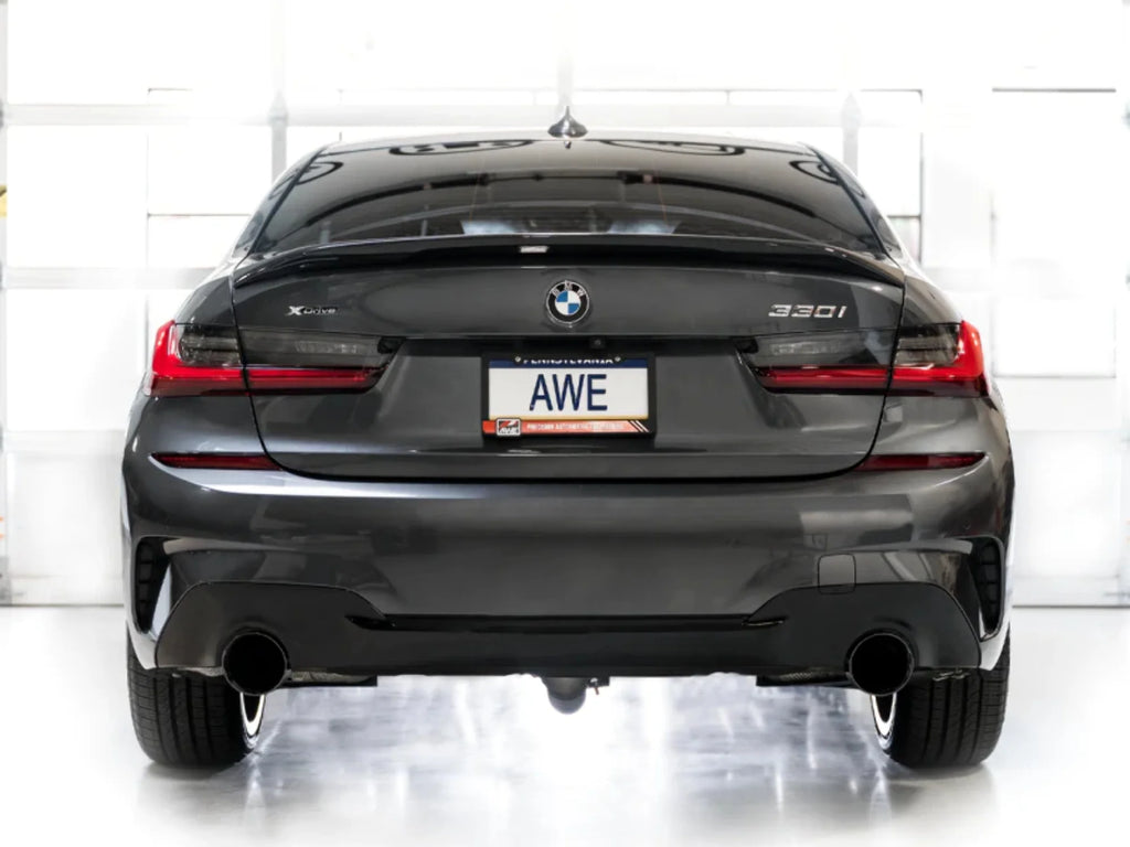 Diamond Black Axle Back Exhaust W600