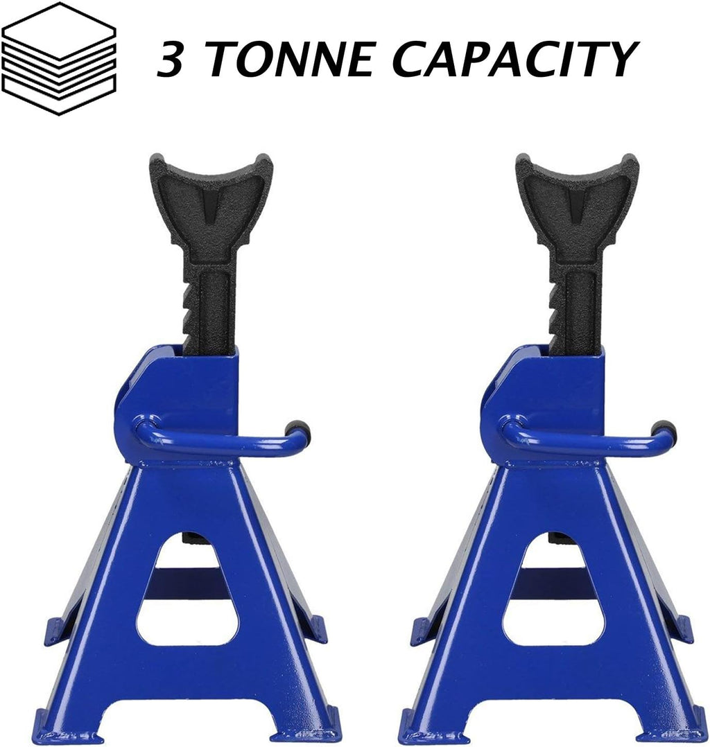 Jack Stands Set of 4PCS, Heavy Duty Steel Adjustable Height 6 Ton E487384