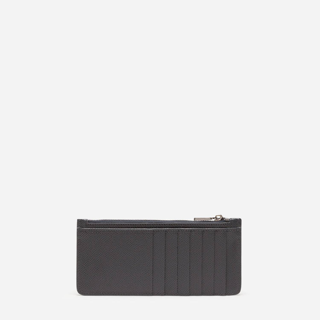 Gray Logo Card Case Z48571