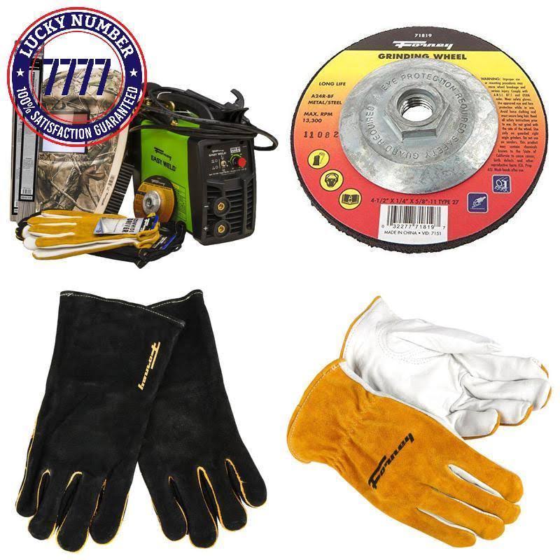Green Camo Easy Weld Arc Welder Start-Up Kit P92926