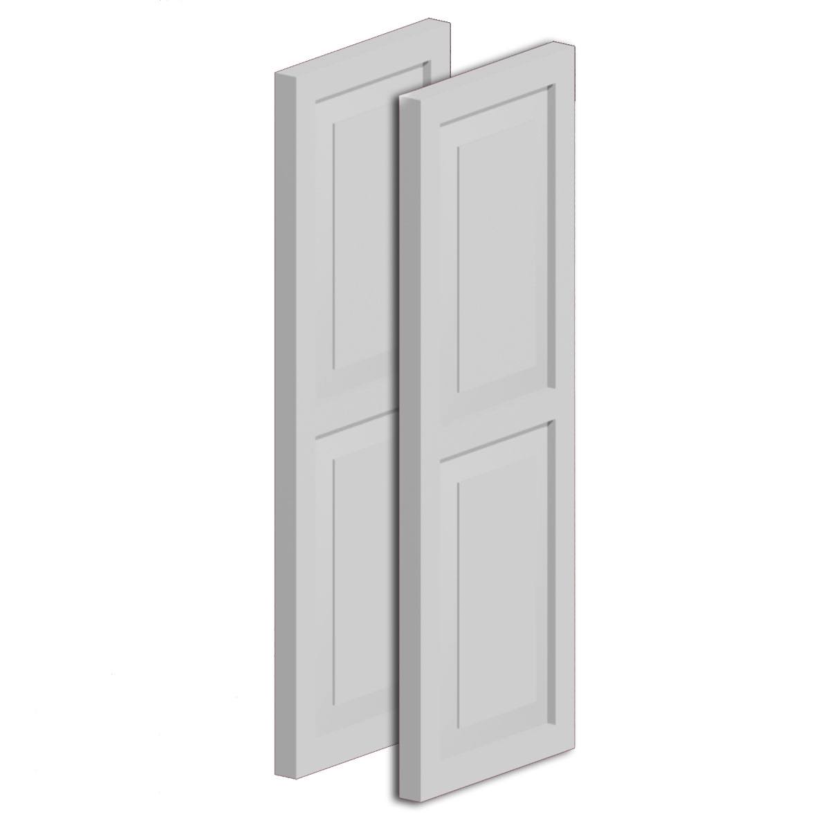Raised Panel Shutter, Urethane (Per Pair) K4579