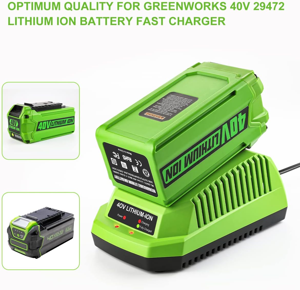 40V 6.0Ah Battery Pack of 2 N1402