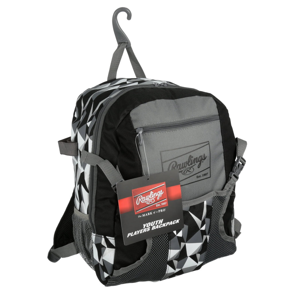 Youth Tball Backpack Equipment Bag, Black G885