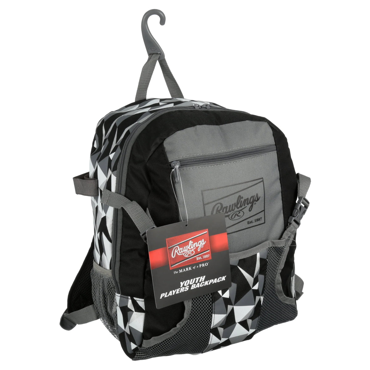 Youth Tball Backpack Equipment Bag, Black G885