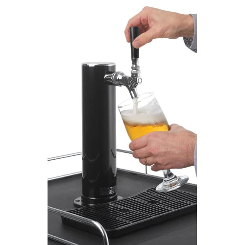 5.4 cft Single Tap Keg Cooler in Stainless P24098