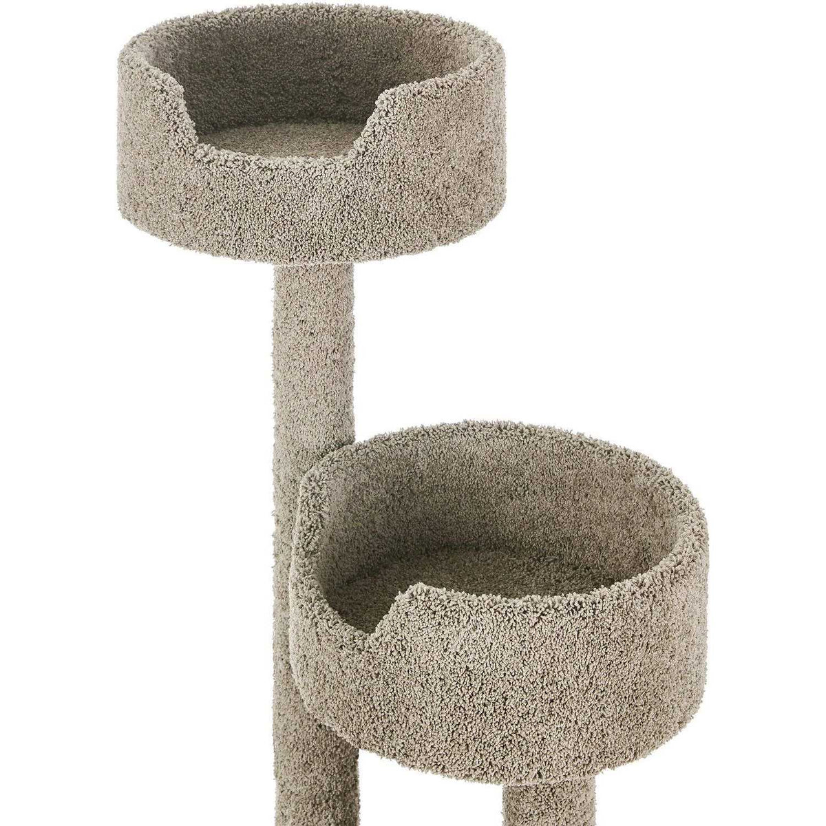 65-in Real Carpet Wooden Cat Tree S42197