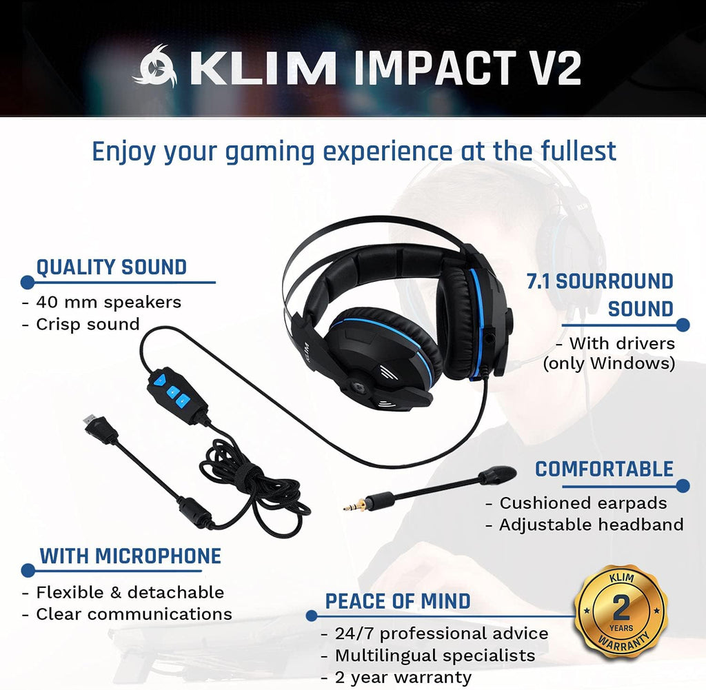 USB Gaming Headset with Microphone O74548