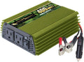 400 Watt 24V Power Inverter, Dual 110V AC Outlets, Modified Sine Wave, Pack of 2 X364