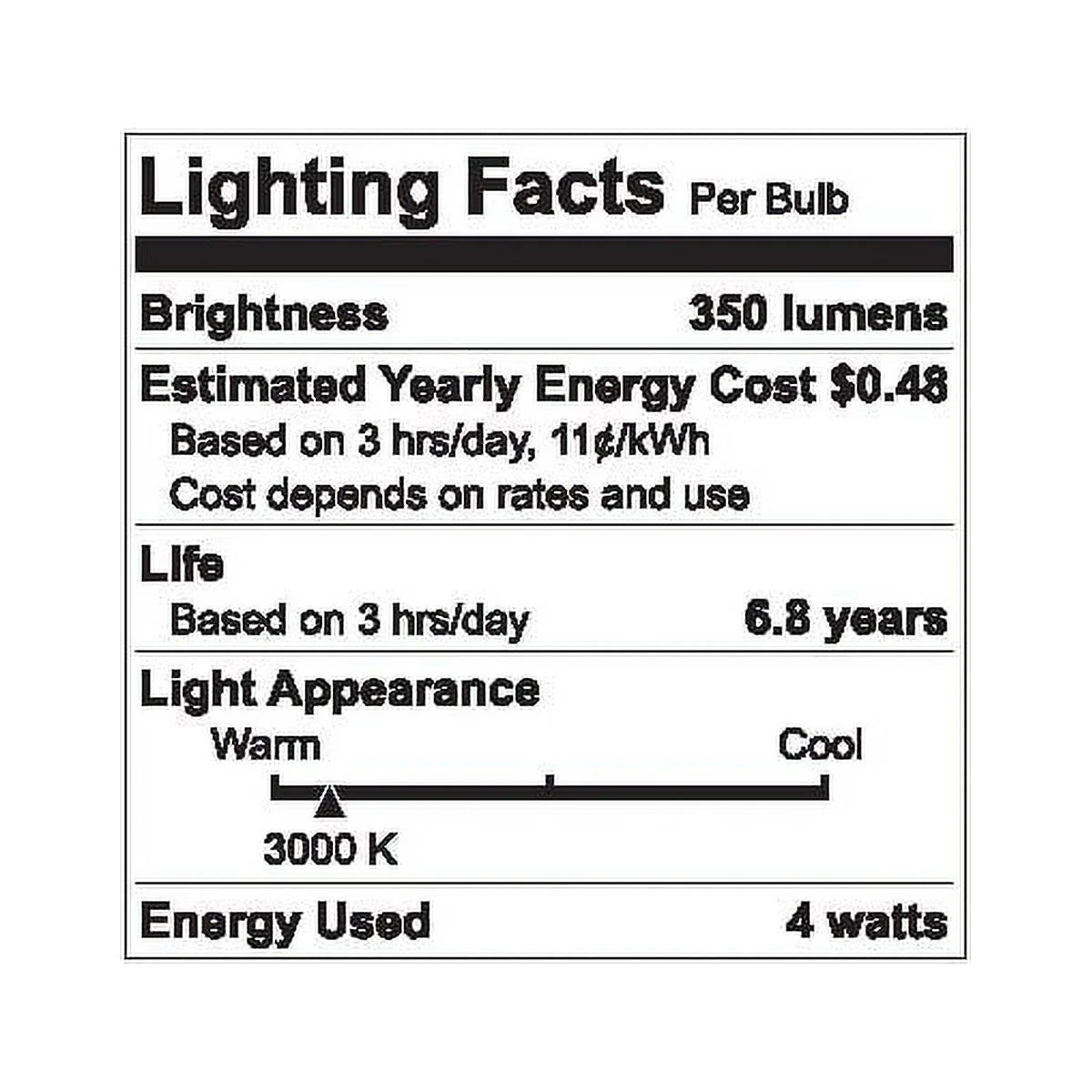 35-Watt EQ LED MR16 Warm White Dimmable Flood Light Bulb 3-Pack S38307